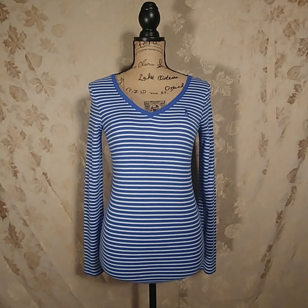 Raloh Lauren Sport Tee.  Blue/white.